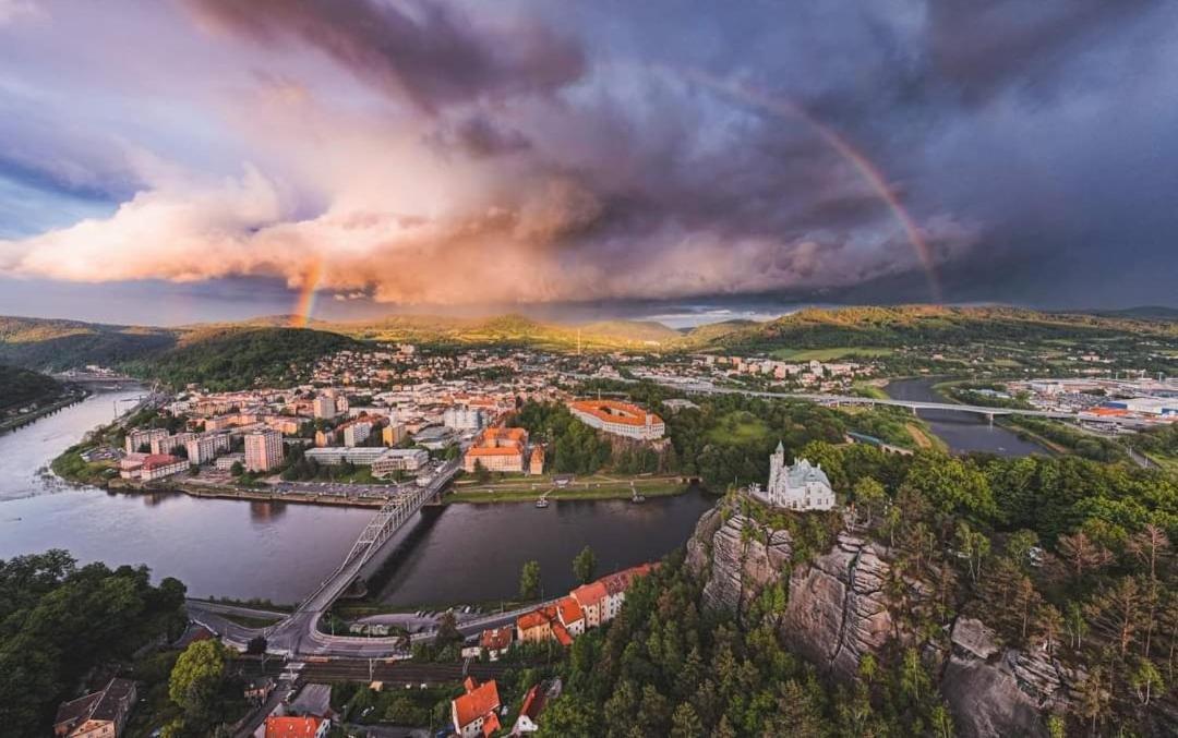 Chata Chlumik Decin Eksteriør bilde